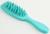 Массажёр для мытья головы, силиконовый, с крупными зубьями, 21×5.7 см, голубой