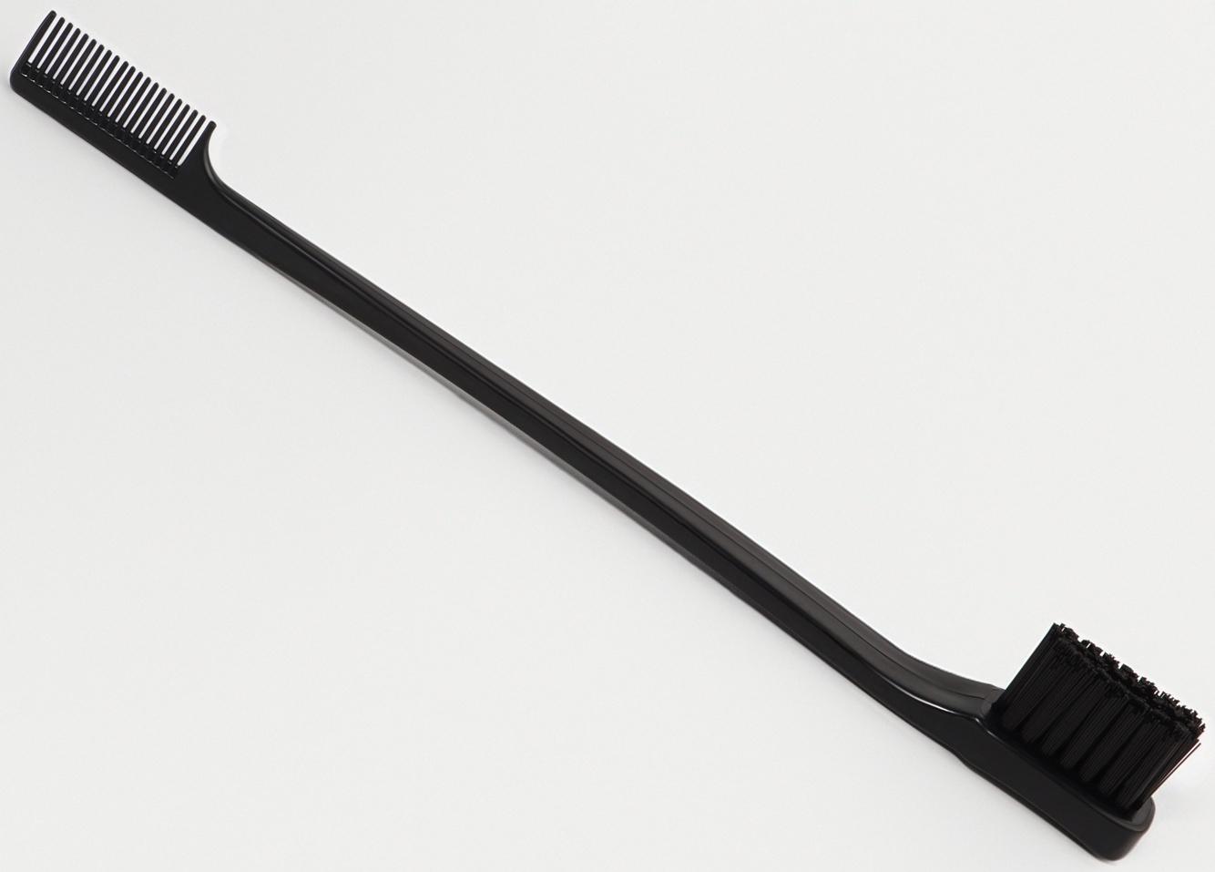 Расчёска - щётка для укладки волос, 17×2 см, чёрная