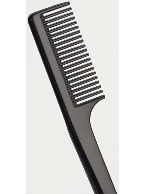 Расчёска - щётка для укладки волос, 17×2 см, чёрная