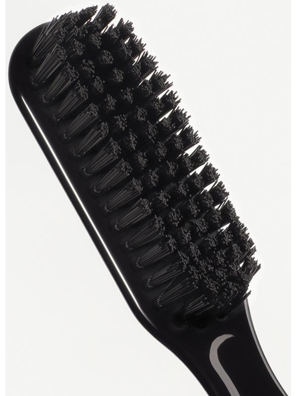 Расчёска - щётка для укладки волос, 17×2.5 см, чёрная