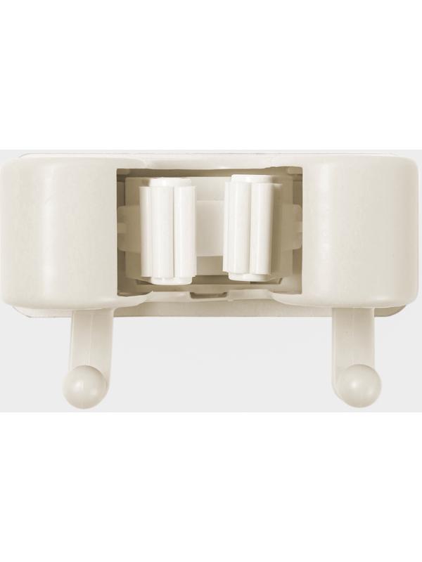 Держатель для швабр настенный самоклеящийся, 11.8×6.3×4.5 см