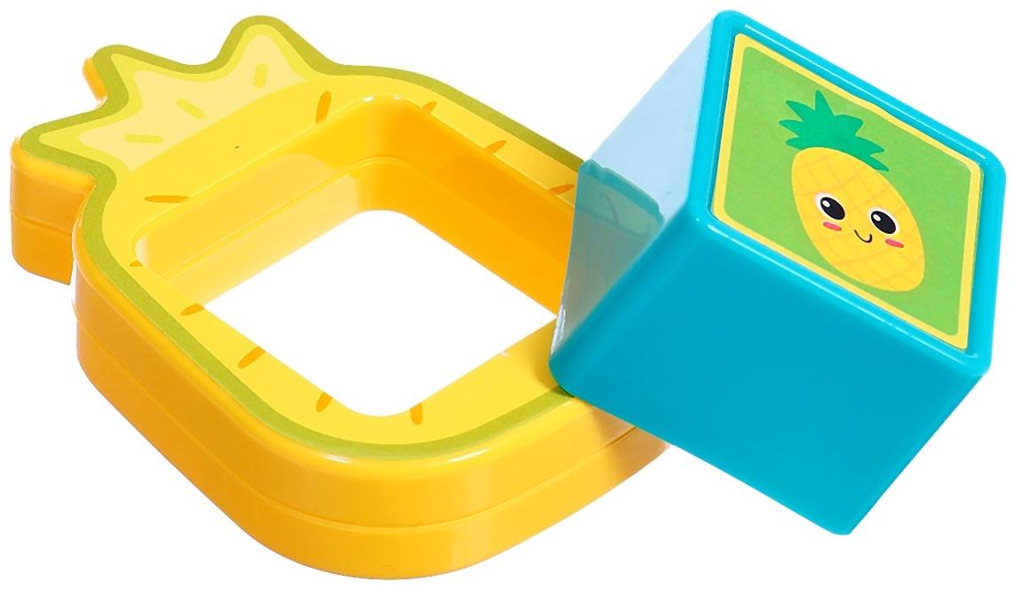 Музыкальная игрушка «Бизидоска. Фрукты», звук, свет, МИКС