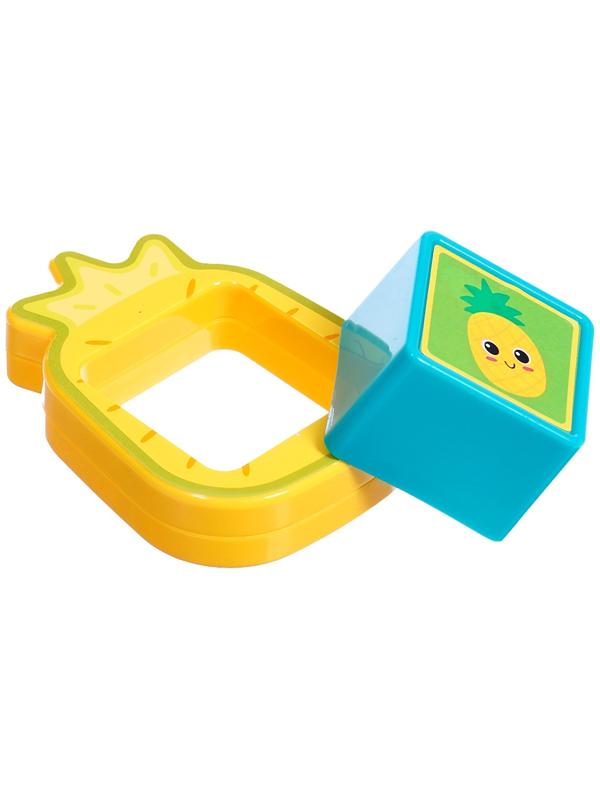 Музыкальная игрушка «Бизидоска. Фрукты», звук, свет, МИКС