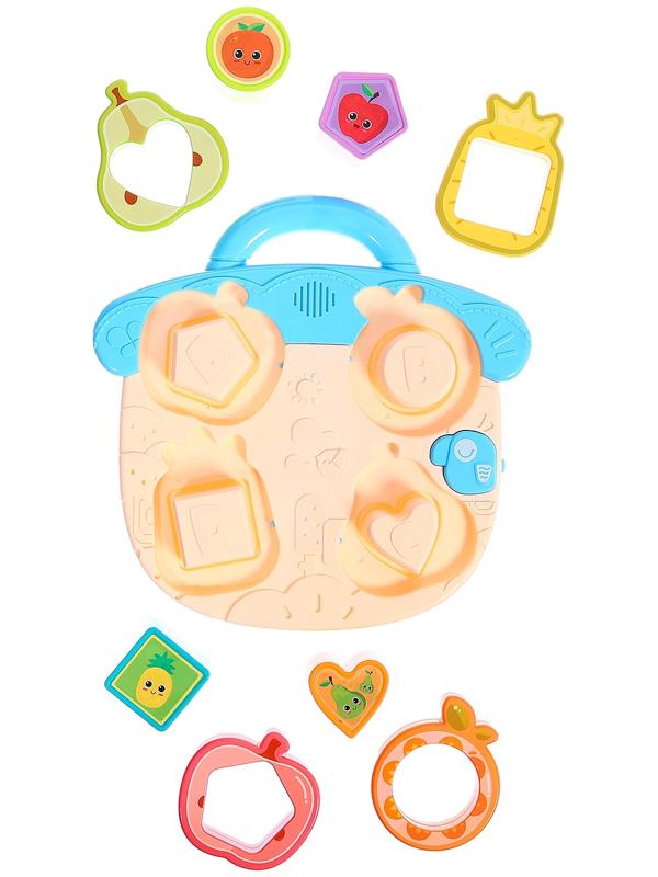 Музыкальная игрушка «Бизидоска. Фрукты», звук, свет, МИКС