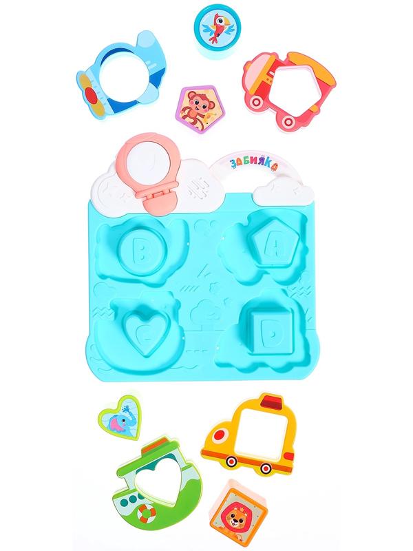 Музыкальная игрушка «Бизидоска. Транспорт», звук, свет, МИКС