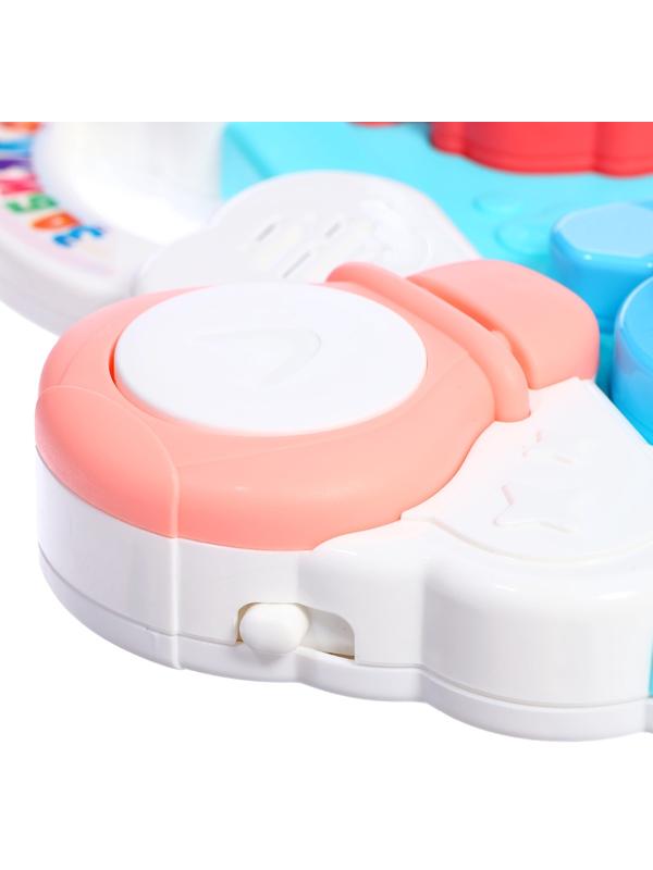 Музыкальная игрушка «Бизидоска. Транспорт», звук, свет, МИКС