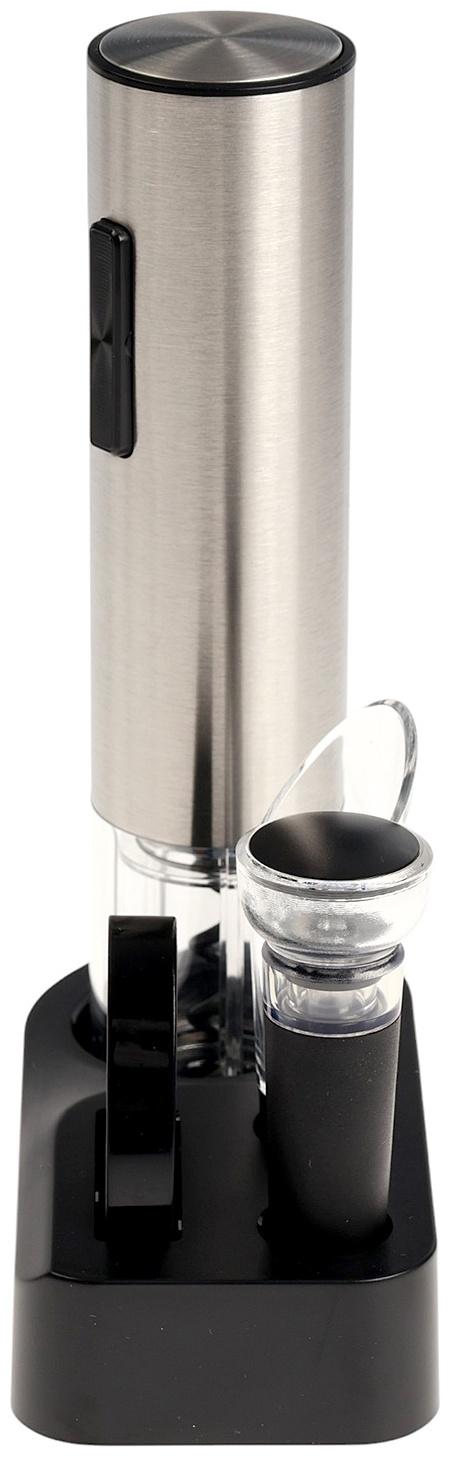 Набор сомелье Windigo LSH-09, пробка, аэратор, штопор, подставка, металл, от АКБ