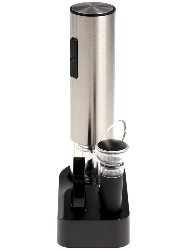 Набор сомелье Windigo LSH-09, пробка, аэратор, штопор, подставка, металл, от АКБ