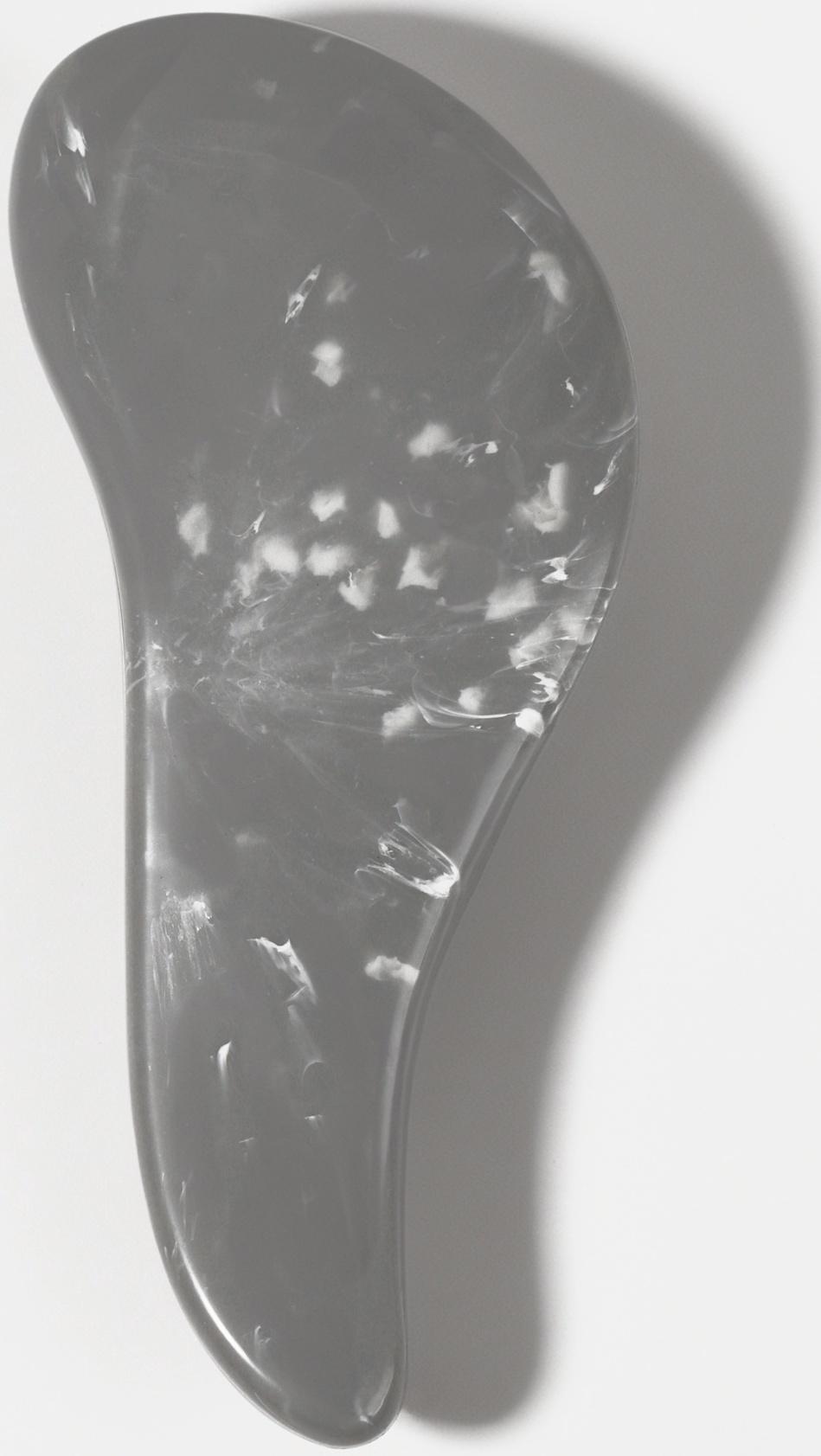 Расчёска массажная, 14.5×6(±1)см, PVC коробка, серая