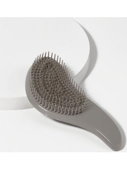 Расчёска массажная, 14.5×6(±1)см, PVC коробка, серая