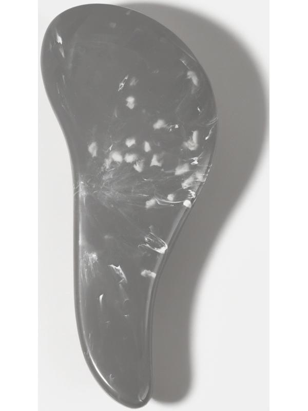 Расчёска массажная, 14.5×6(±1)см, PVC коробка, серая