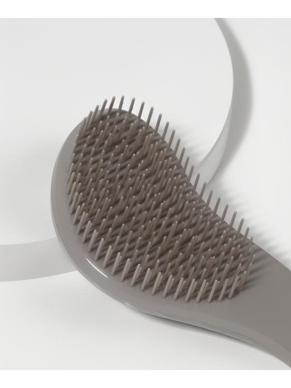 Расчёска массажная, 14.5×6(±1)см, PVC коробка, серая