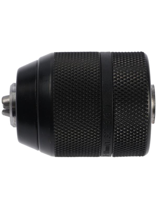 Патрон для дрели ТУНДРА, быстрозажимной, цельнометаллический, 3/8