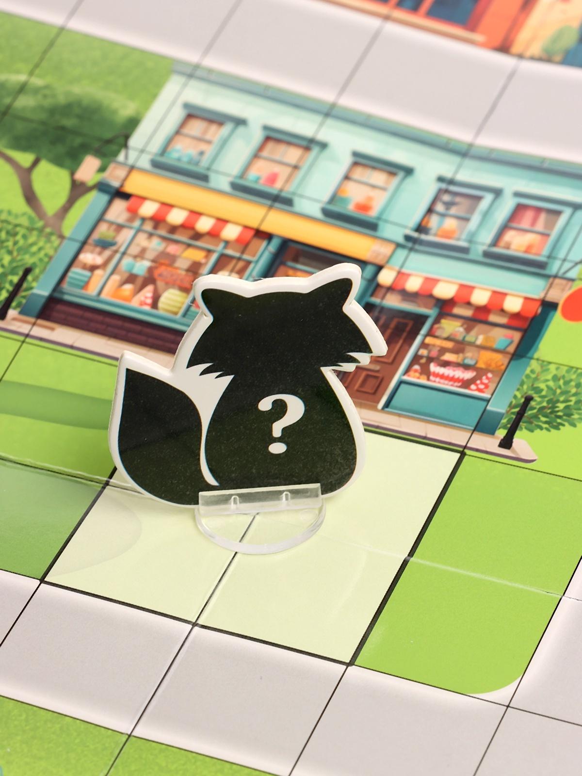 Настольная игра «Хитрый Енот»: детективное логическое приключение для 2–4 игроков, от 6 лет