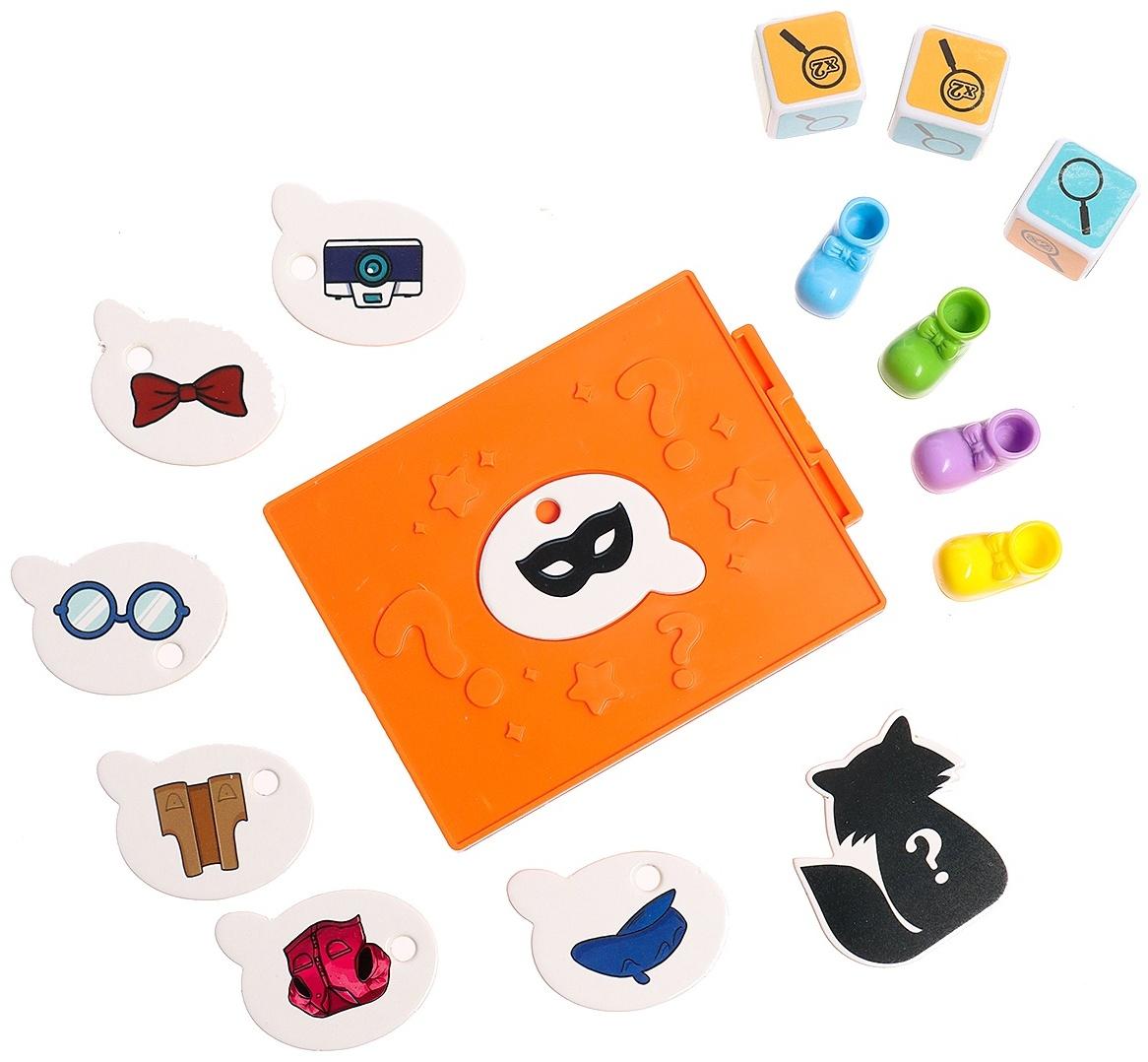 Настольная игра «Хитрый Енот»: детективное логическое приключение для 2–4 игроков, от 6 лет