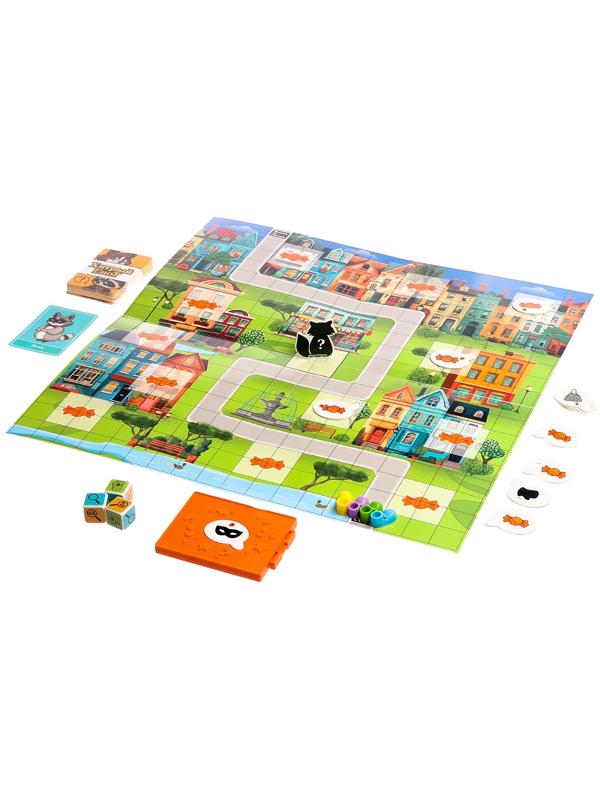 Настольная игра «Хитрый Енот»: детективное логическое приключение для 2–4 игроков, от 6 лет