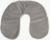 Подушка надувная для шеи, дорожная, 31×31 см, серая