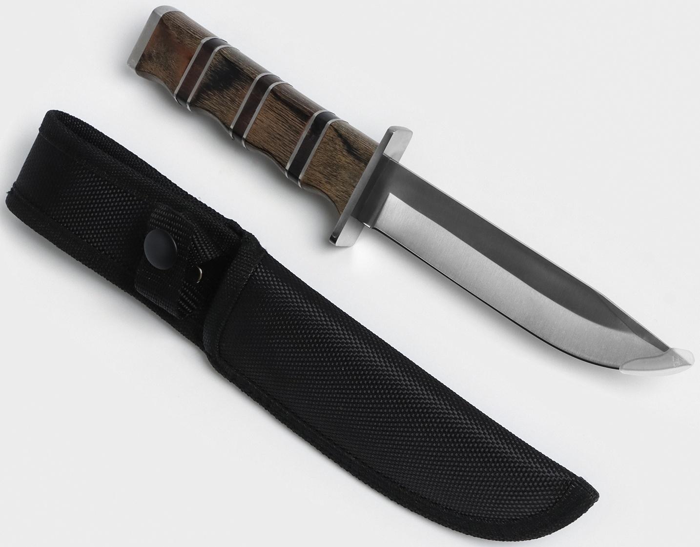 Нож туристический 25см, клинок 138мм/2,2мм