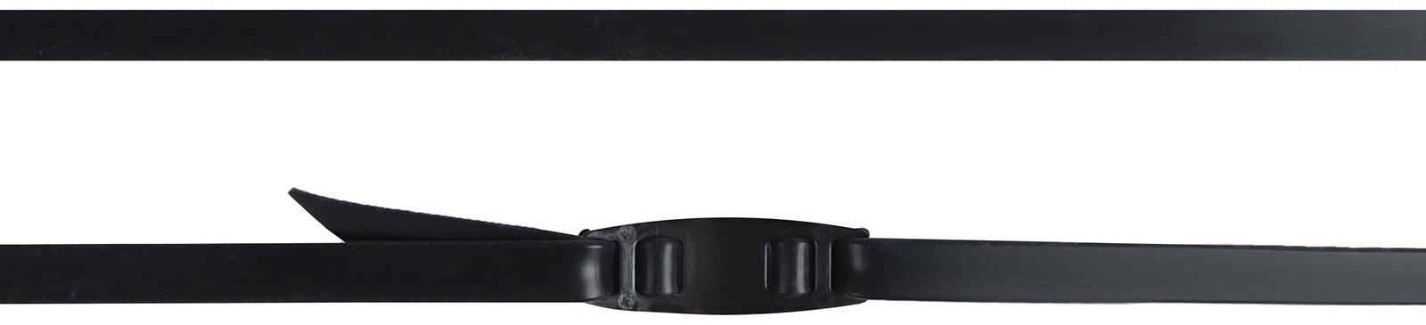 Очки для плавания ONLYTOP, набор носовых перемычек, чёрные