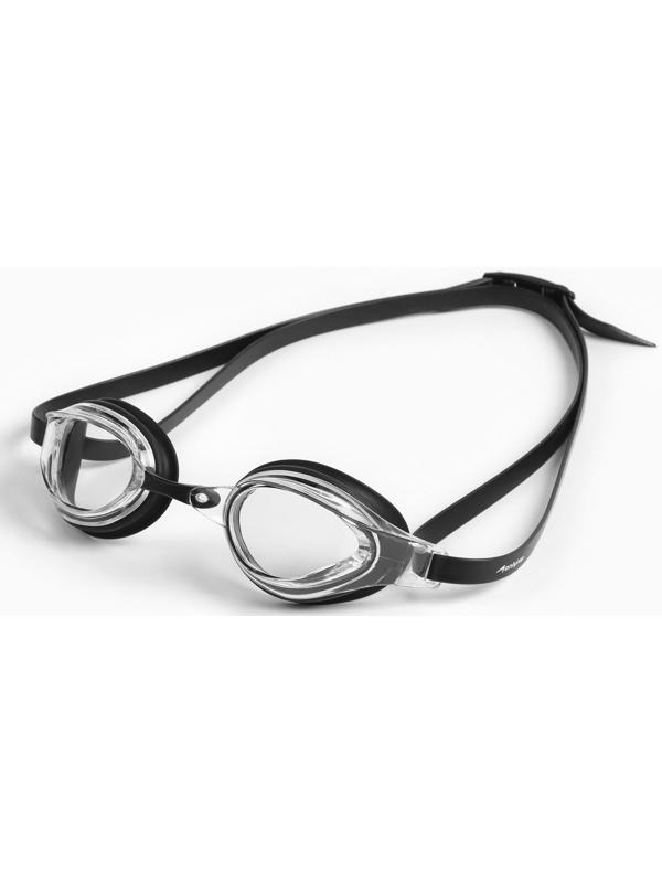 Очки для плавания ONLYTOP, набор носовых перемычек, чёрные