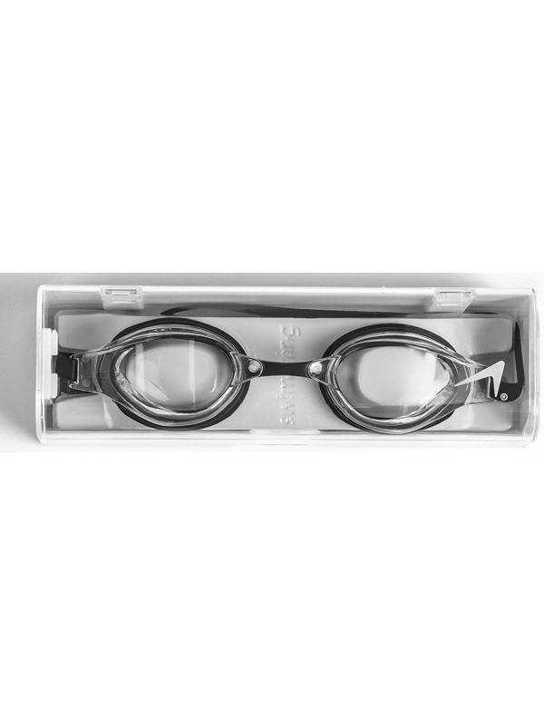 Очки для плавания ONLYTOP, набор носовых перемычек, чёрные