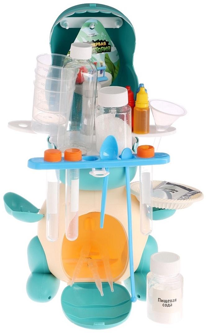 Набор для опытов «Моя первая лаборатория», динозавр, 60 экспериментов