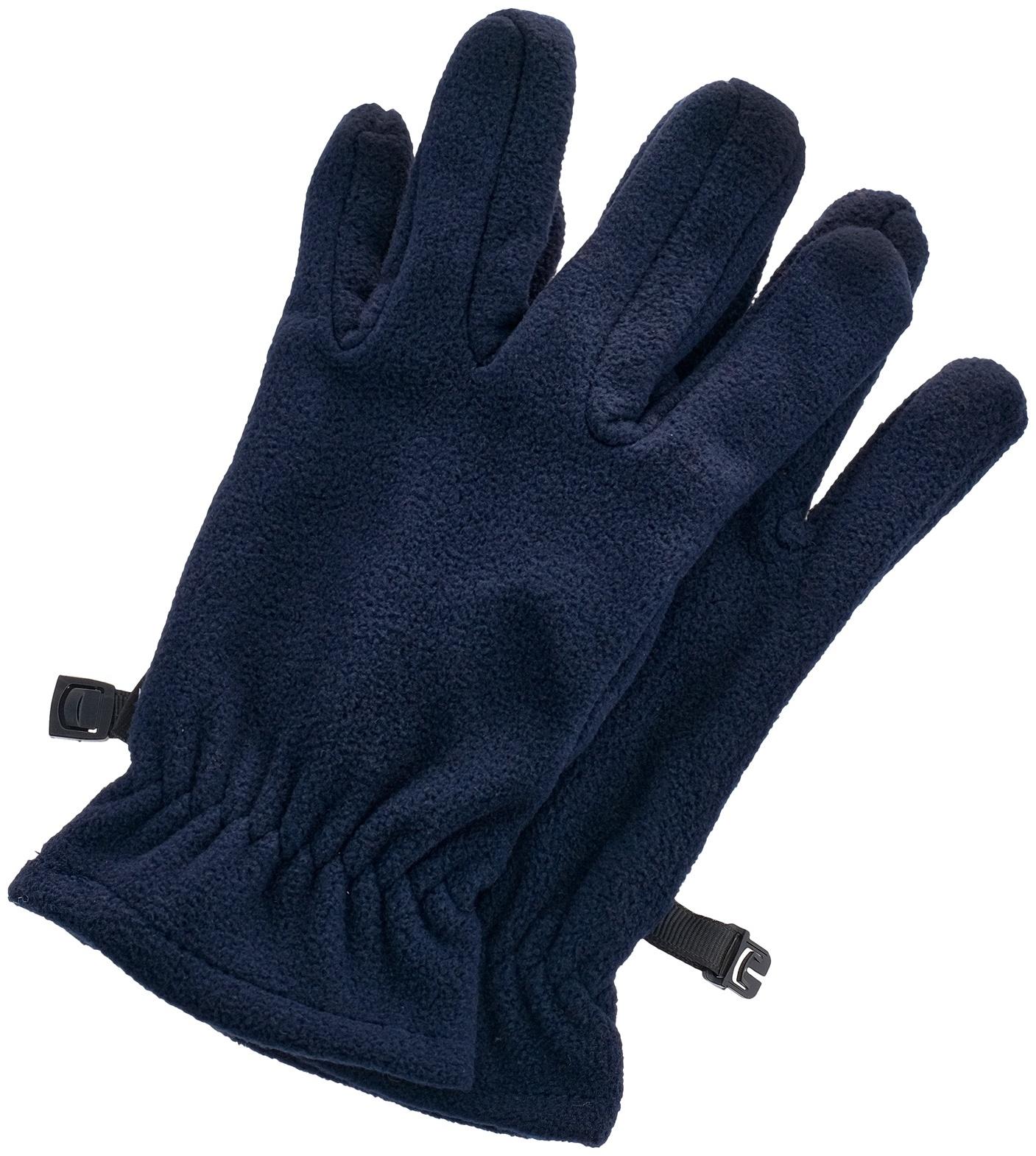 Перчатки флисовые ONLYTOP, синие, размер S-M