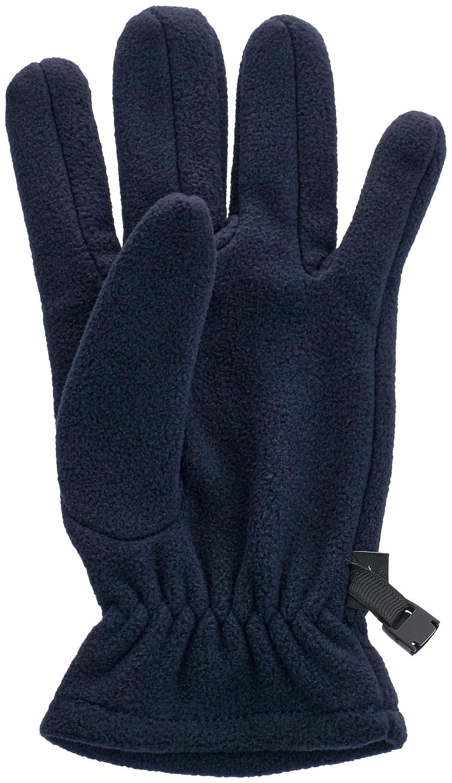 Перчатки флисовые ONLYTOP, синие, размер S-M