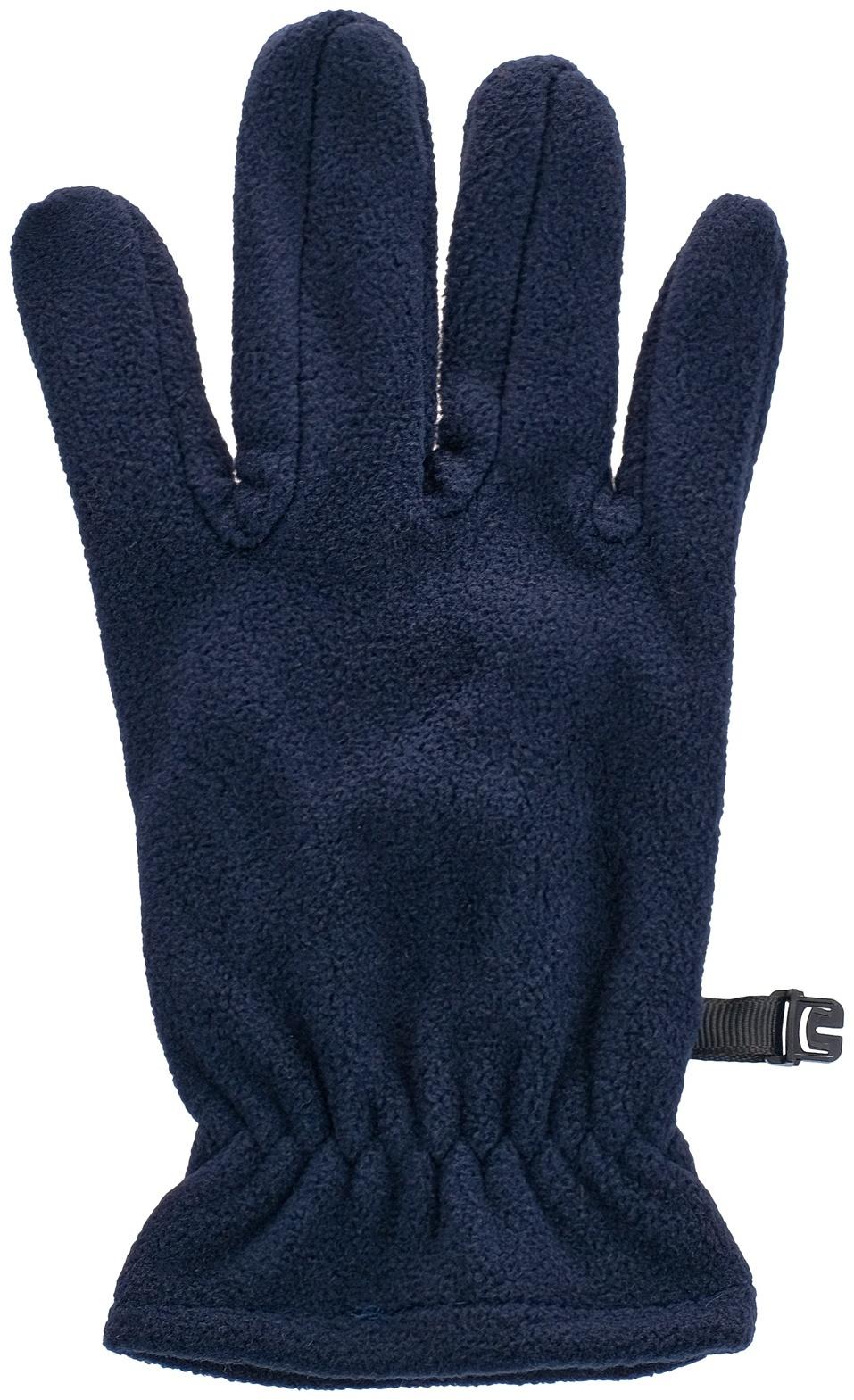 Перчатки флисовые ONLYTOP, синие, размер S-M