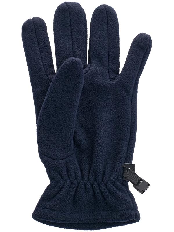 Перчатки флисовые ONLYTOP, синие, размер S-M