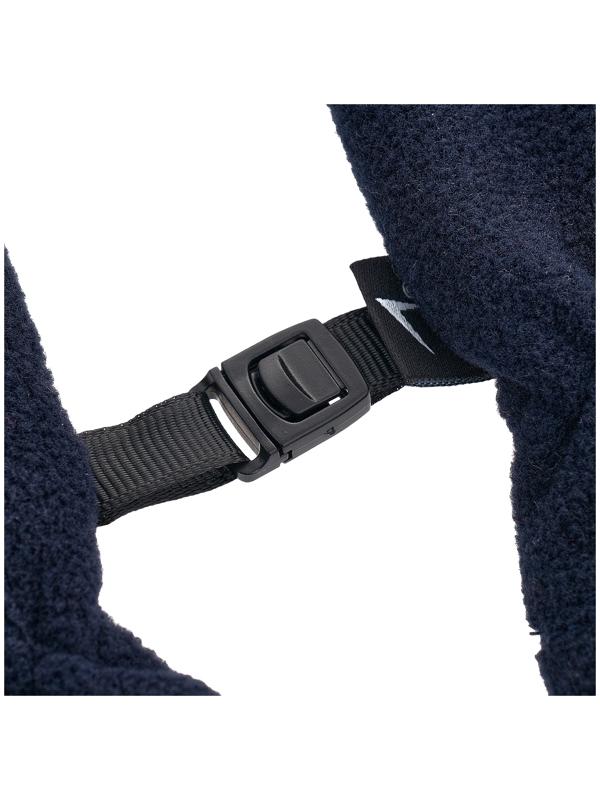 Перчатки флисовые ONLYTOP, синие, размер S-M