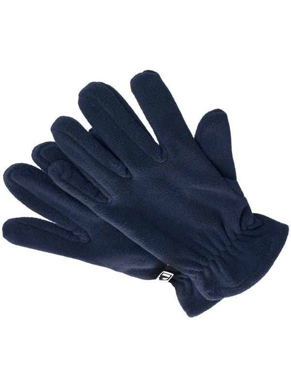 Перчатки флисовые ONLYTOP, синие, размер S-M