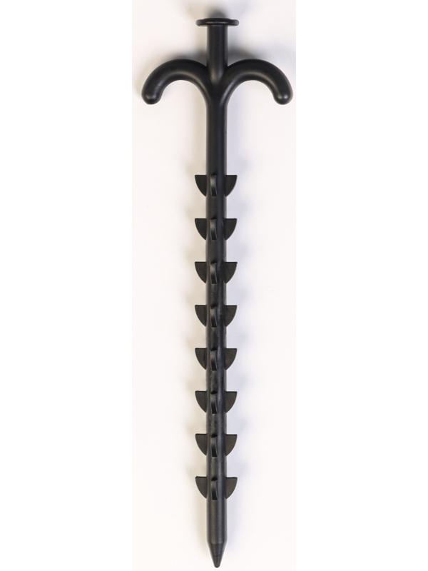 Колышки для зажима укрывного материала с грунтозацепами, h=24 см, (набор10 шт) Greengo