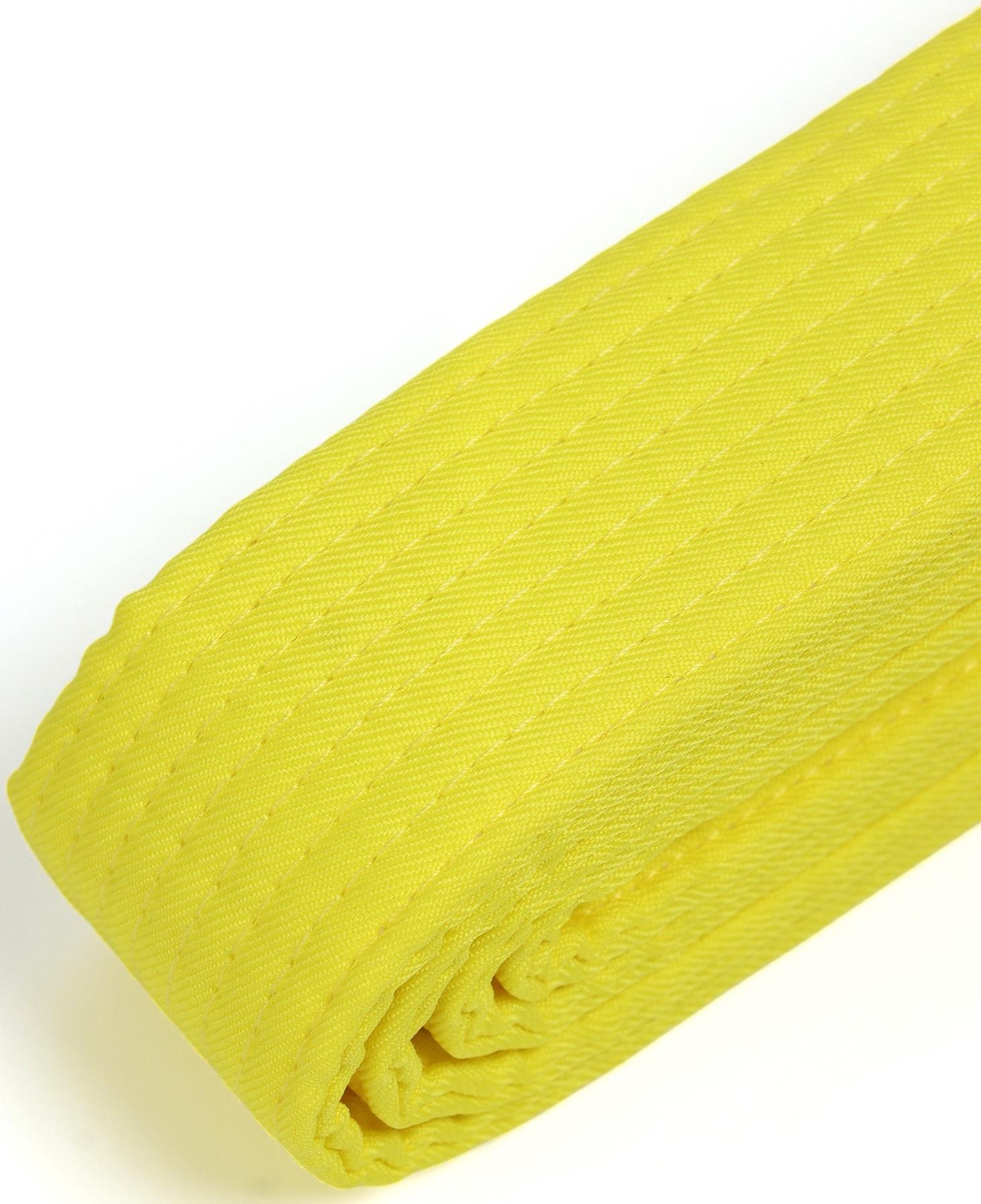 Пояс для единоборств Fight Empire 2,6 м, EXPERT, желтый