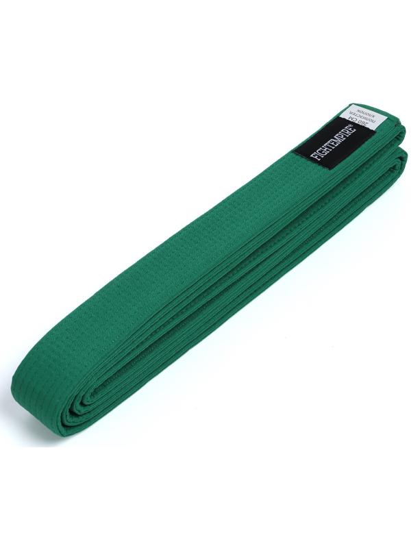 Пояс для единоборств Fight Empire 2,6 м, EXPERT, зеленый