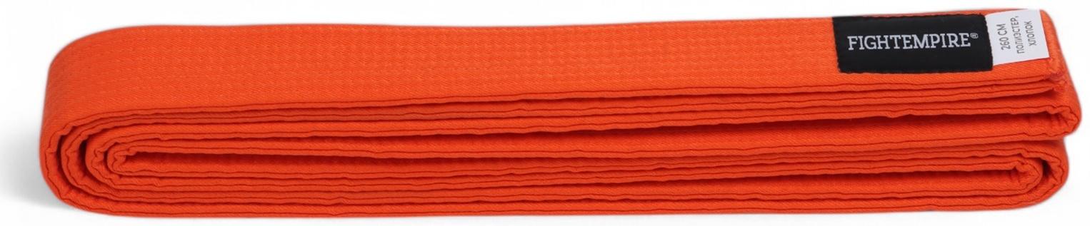 Пояс для единоборств Fight Empire 2.0 м, BASE, оранжевый