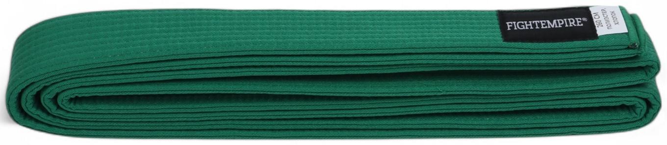 Пояс для единоборств Fight Empire 2.0 м, BASE, зелёный