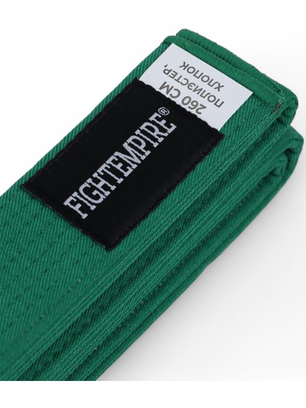 Пояс для единоборств Fight Empire 2.0 м, BASE, зелёный