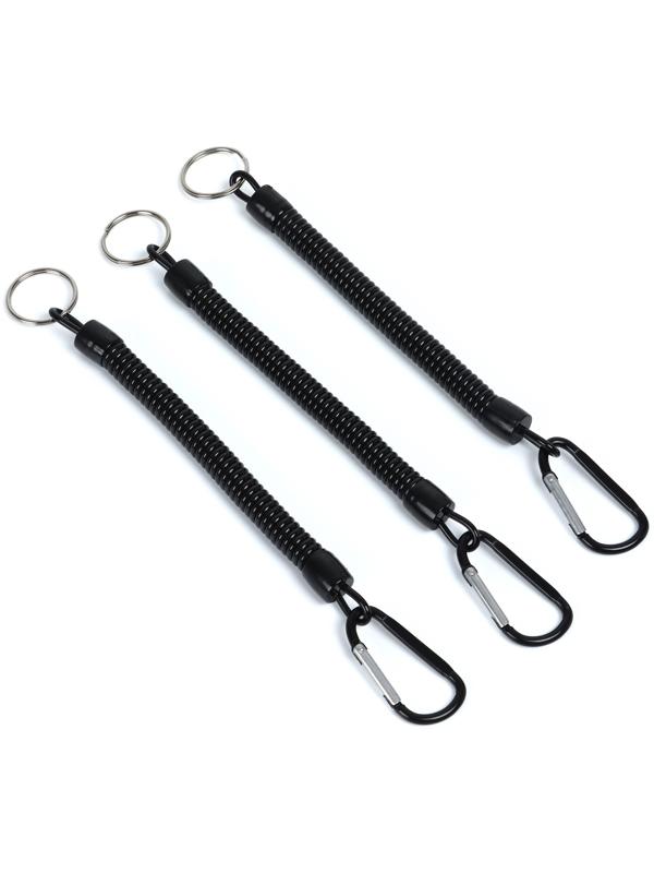 Карабин туристический с тренчиком, набор - 3 шт