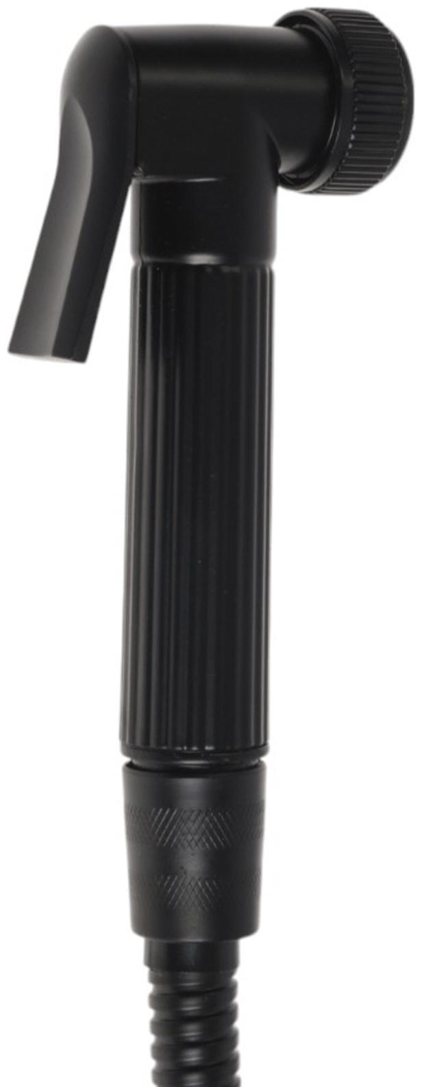 Смеситель для биде ZEIN Z4199, с гигиеническим душем, нерж. сталь, картридж 35 мм, черный