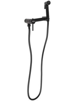 Смеситель для биде ZEIN Z4199, с гигиеническим душем, нерж. сталь, картридж 35 мм, черный