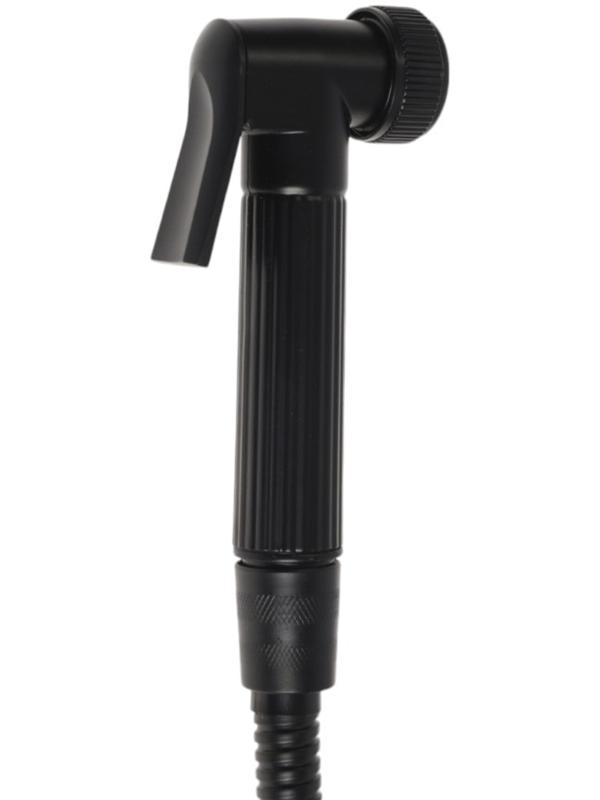 Смеситель для биде ZEIN Z4199, с гигиеническим душем, нерж. сталь, картридж 35 мм, черный