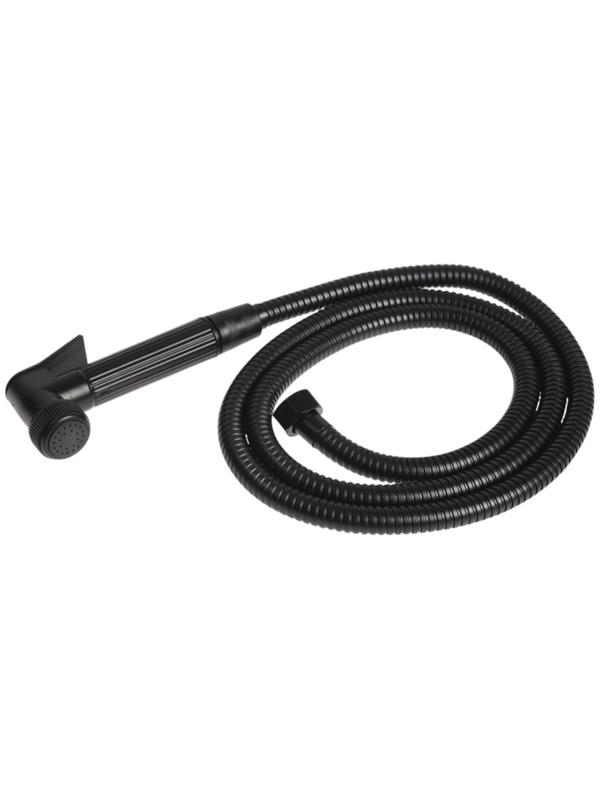 Смеситель для биде ZEIN Z4199, с гигиеническим душем, нерж. сталь, картридж 35 мм, черный