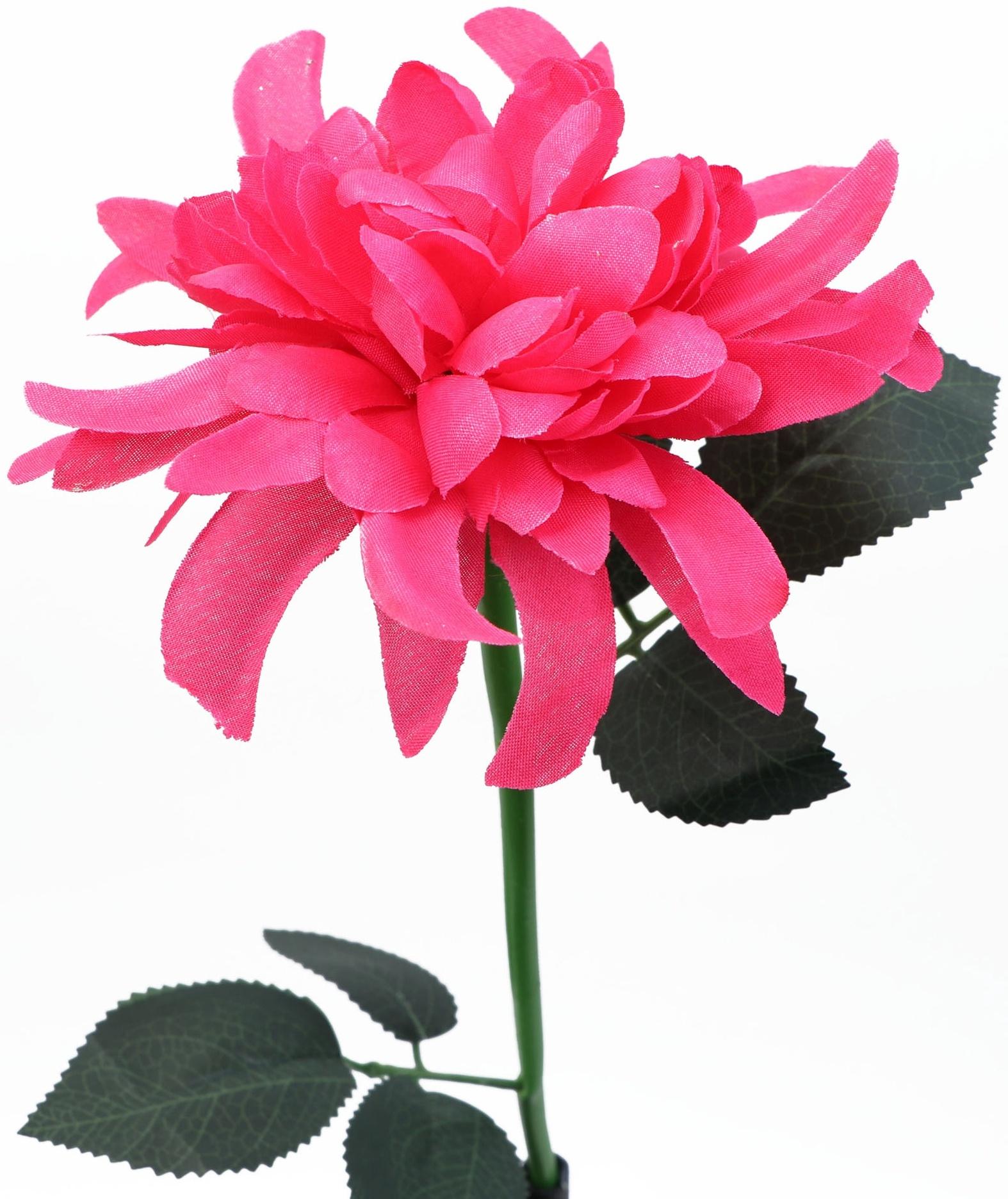 Штекер с подсветкой «Цветок», на солнечной батарее, розовый, 14×9 см/70 см, теплое свечение