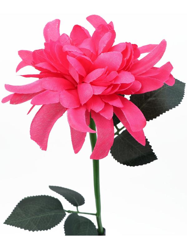 Штекер с подсветкой «Цветок», на солнечной батарее, розовый, 14×9 см/70 см, теплое свечение