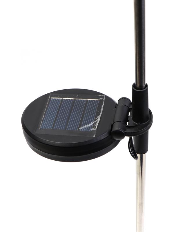 Штекер с подсветкой «Бабочка Клео», на солнечной батарее, зеленая, 8×70 см