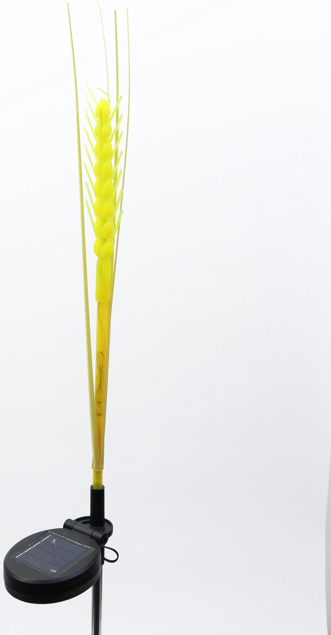 Штекер с подсветкой «Колосок», на солнечной батарее, 5×85 см