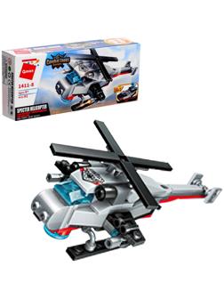 Конструктор Военная зона «Вертолёт. Боевой транспорт», 92 детали