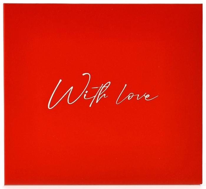 Коробка для цветов с топпером «Сердечко», 10 х 10 х 12 см