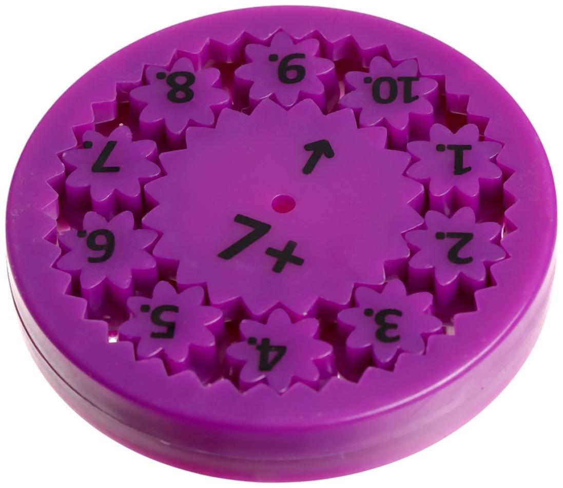 Развивающий набор «Математические спиннеры. Складывай и вычитай!», 5 спиннеров, 5+